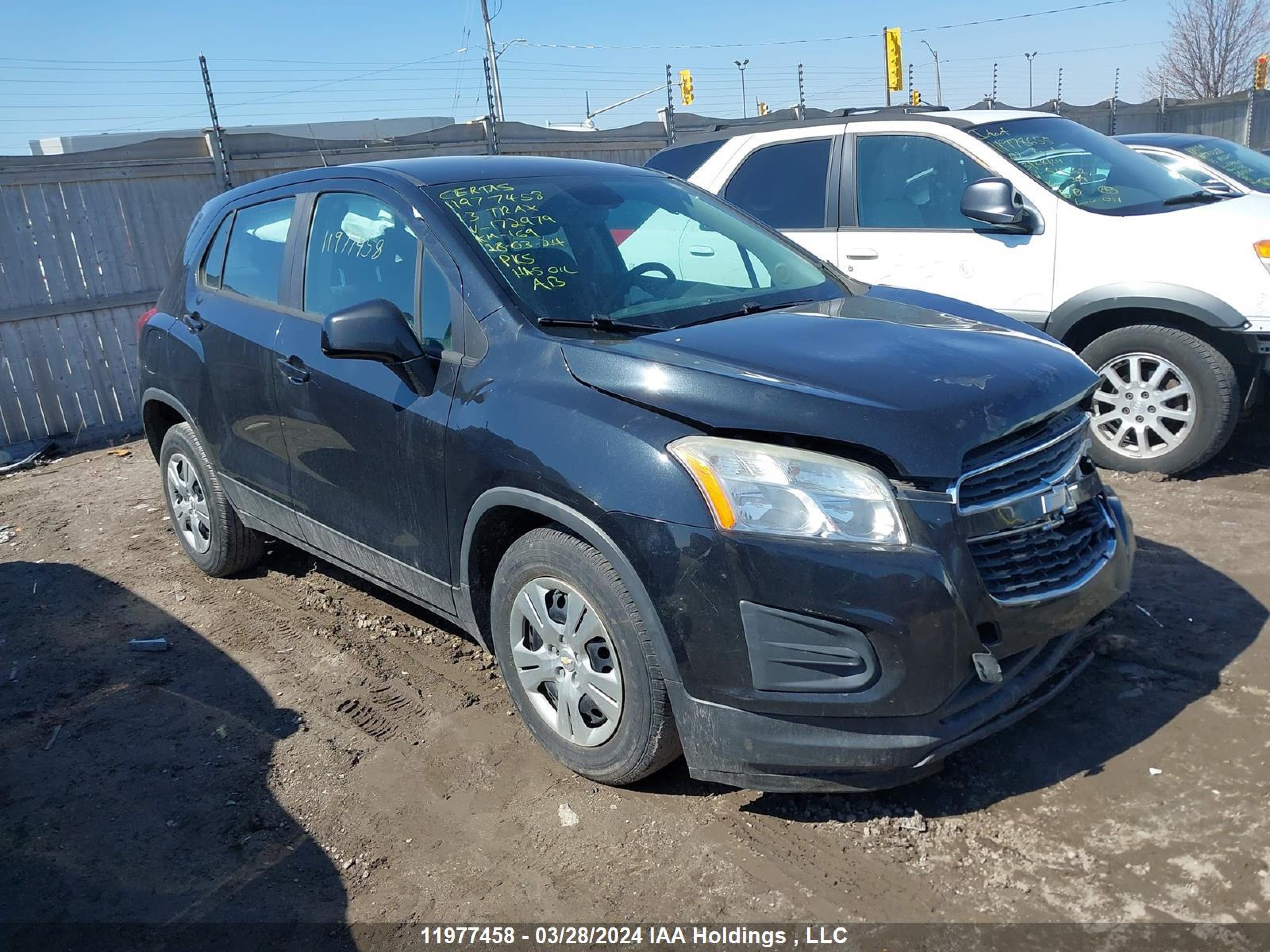 CHEVROLET TRAX 2013 3gncjksb5dl172979