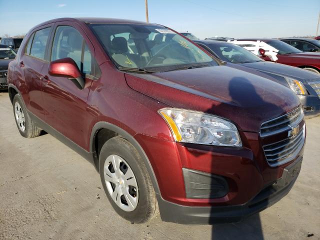 CHEVROLET TRAX LS 2016 3gncjksb5gl121633