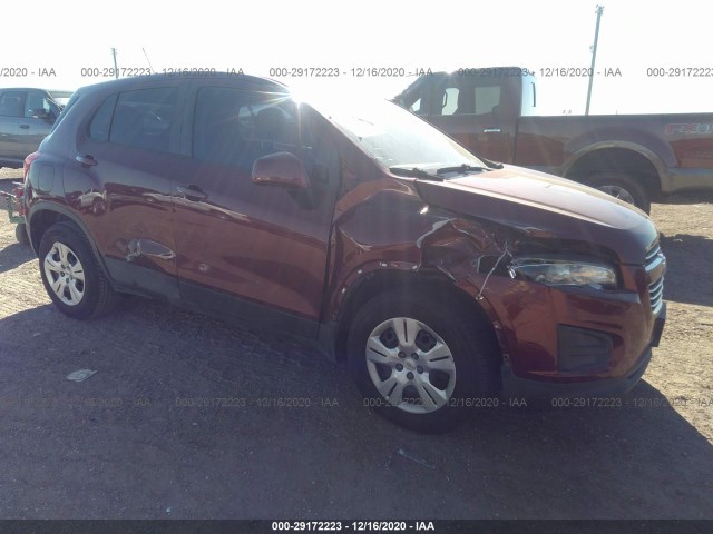 CHEVROLET TRAX 2016 3gncjksb5gl213728