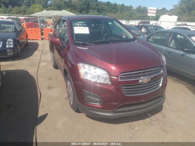 CHEVROLET TRAX 2016 3gncjksb5gl218413