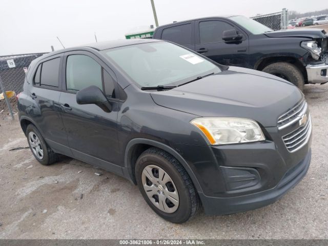 CHEVROLET TRAX 2016 3gncjksb5gl255929