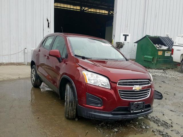 CHEVROLET TRAX LS 2016 3gncjksb5gl261102