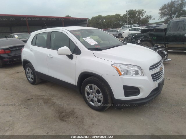 CHEVROLET TRAX 2016 3gncjksb5gl264078