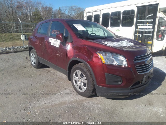 CHEVROLET TRAX 2016 3gncjksb5gl277526