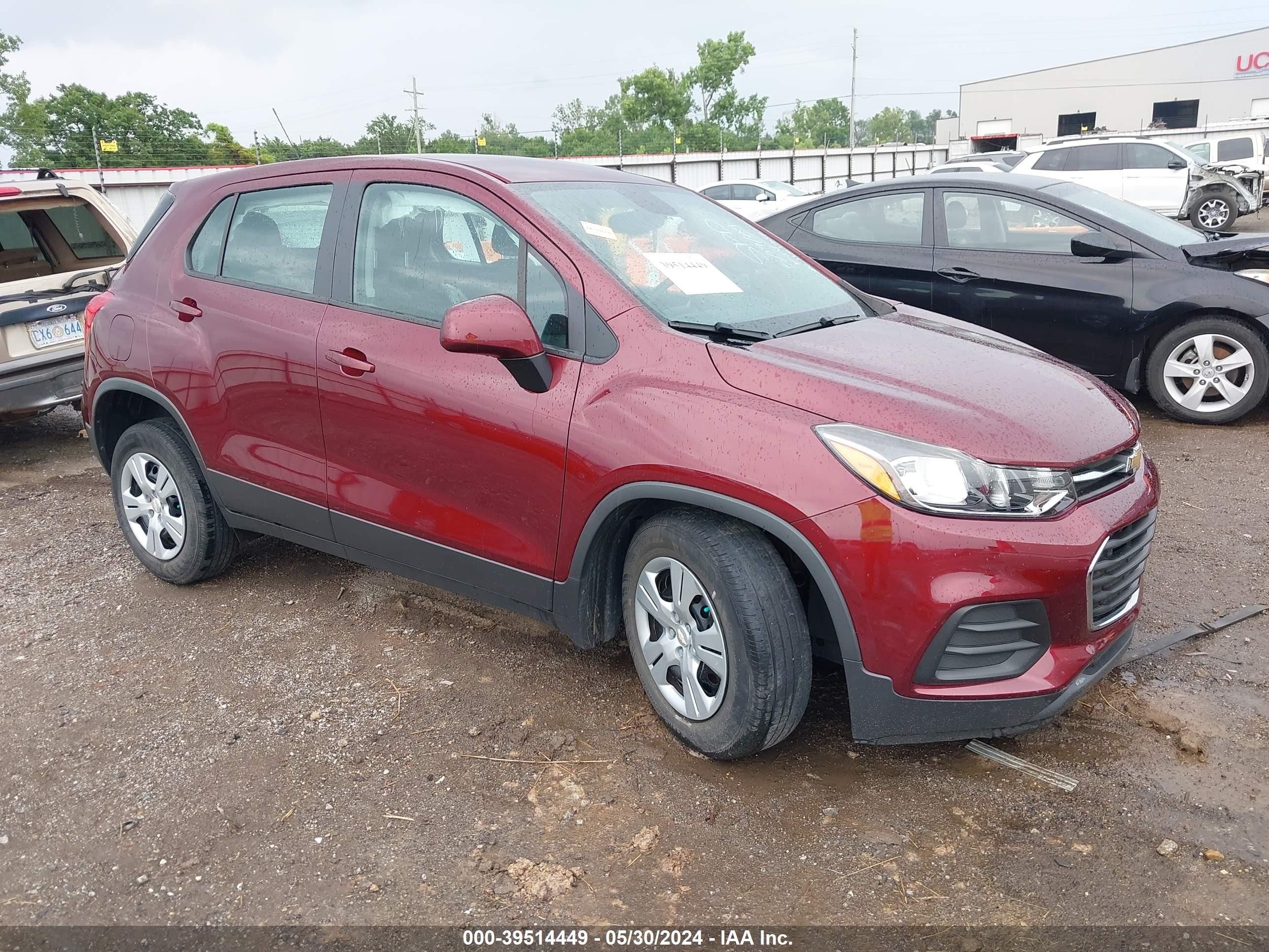 CHEVROLET TRAX 2017 3gncjksb5hl145027