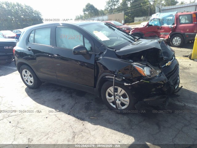 CHEVROLET TRAX 2018 3gncjksb5jl153666