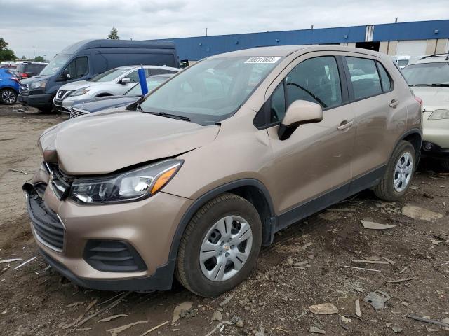 CHEVROLET TRAX LS 2018 3gncjksb5jl315375