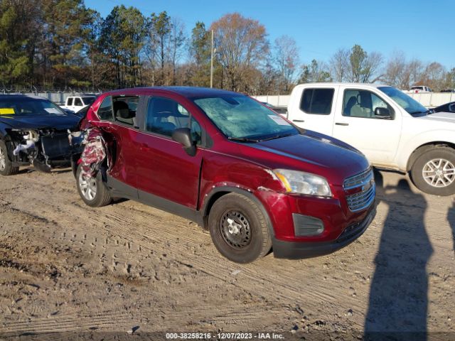 CHEVROLET TRAX 2016 3gncjksb6gl246883