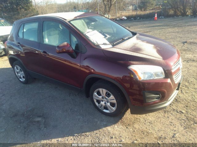 CHEVROLET TRAX 2016 3gncjksb6gl269760