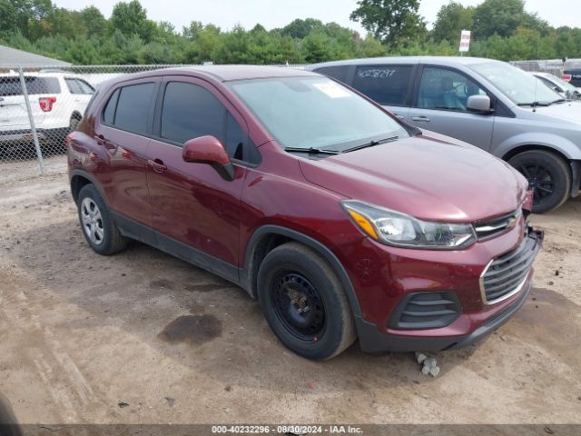 CHEVROLET TRAX 2017 3gncjksb6hl234704