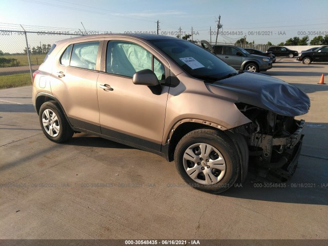 CHEVROLET TRAX 2018 3gncjksb6jl195201