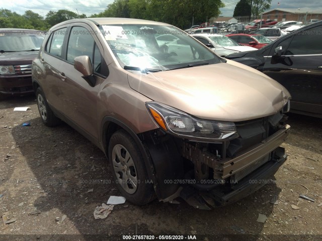 CHEVROLET TRAX 2018 3gncjksb6jl260158