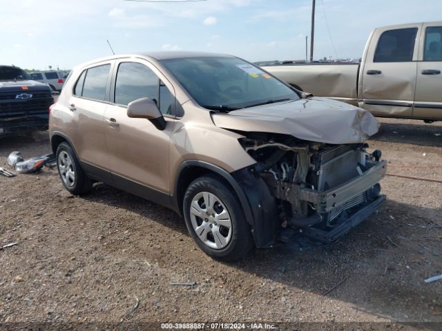 CHEVROLET TRAX 2018 3gncjksb6jl385824