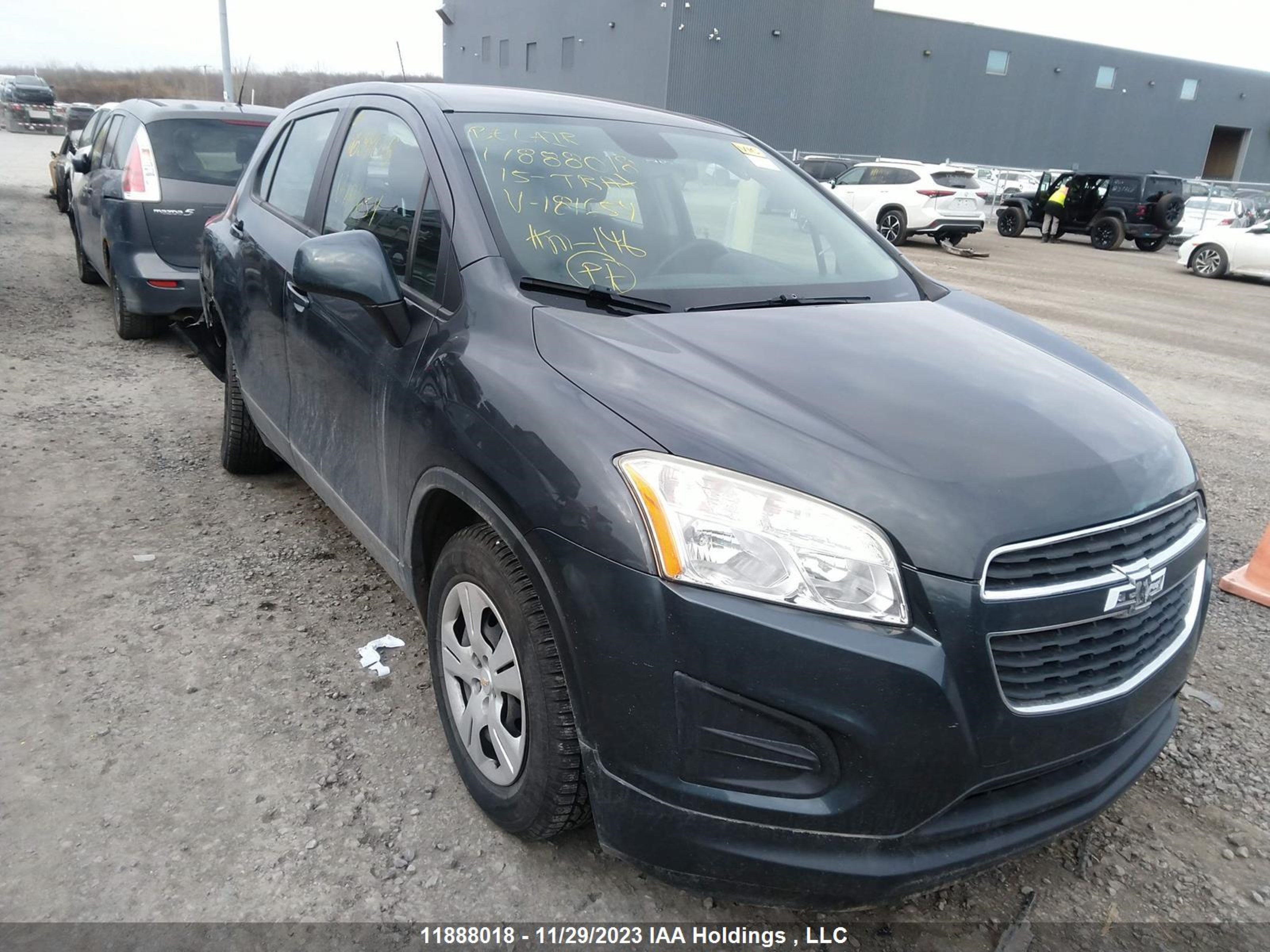 CHEVROLET TRAX 2015 3gncjksb7fl181654