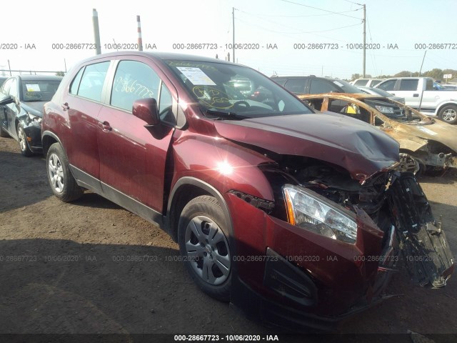 CHEVROLET TRAX 2016 3gncjksb7gl212063