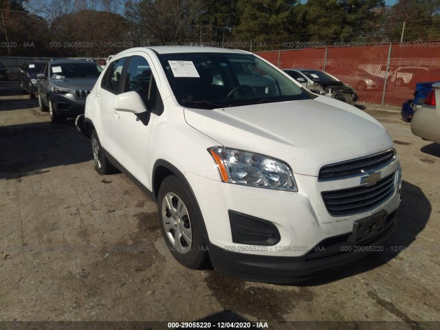 CHEVROLET TRAX 2016 3gncjksb7gl262994