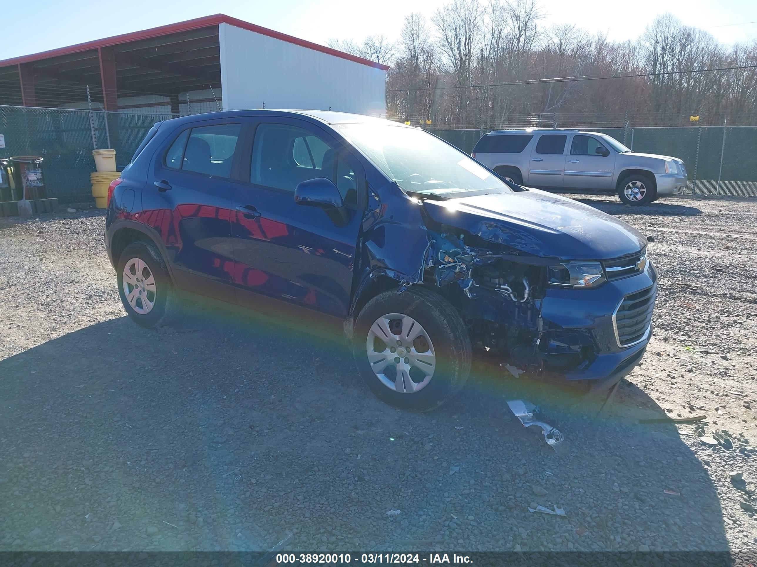 CHEVROLET TRAX 2017 3gncjksb7hl195525