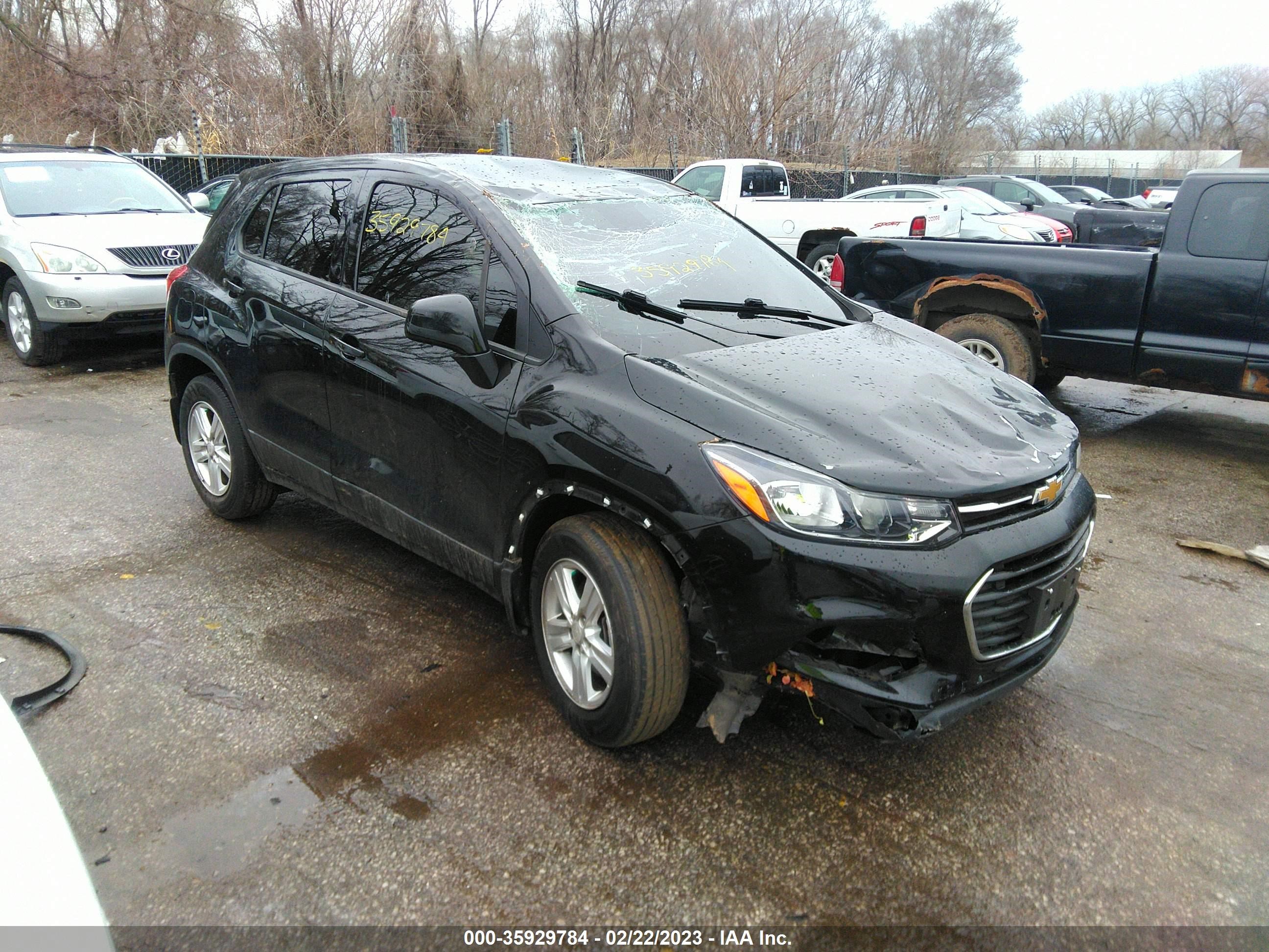 CHEVROLET TRAX 2020 3gncjksb7ll224160