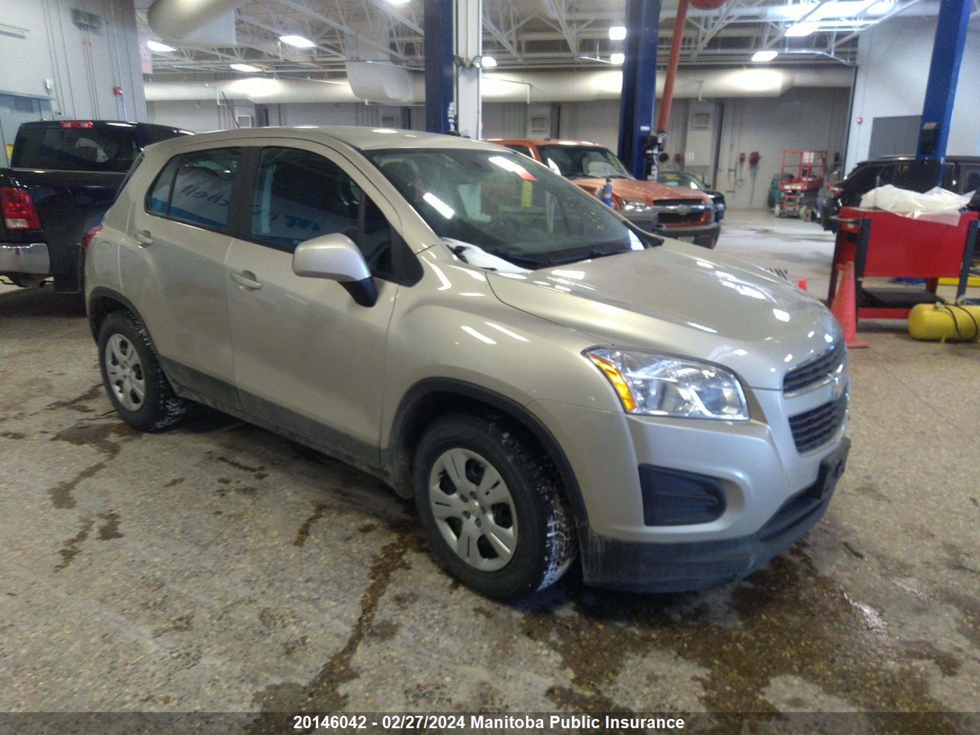 CHEVROLET TRAX 2015 3gncjksb8fl255308