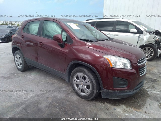 CHEVROLET TRAX 2016 3gncjksb8gl122565