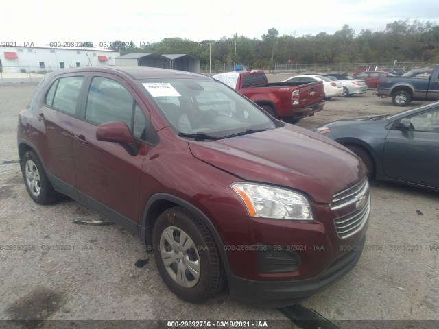 CHEVROLET TRAX 2016 3gncjksb8gl175203