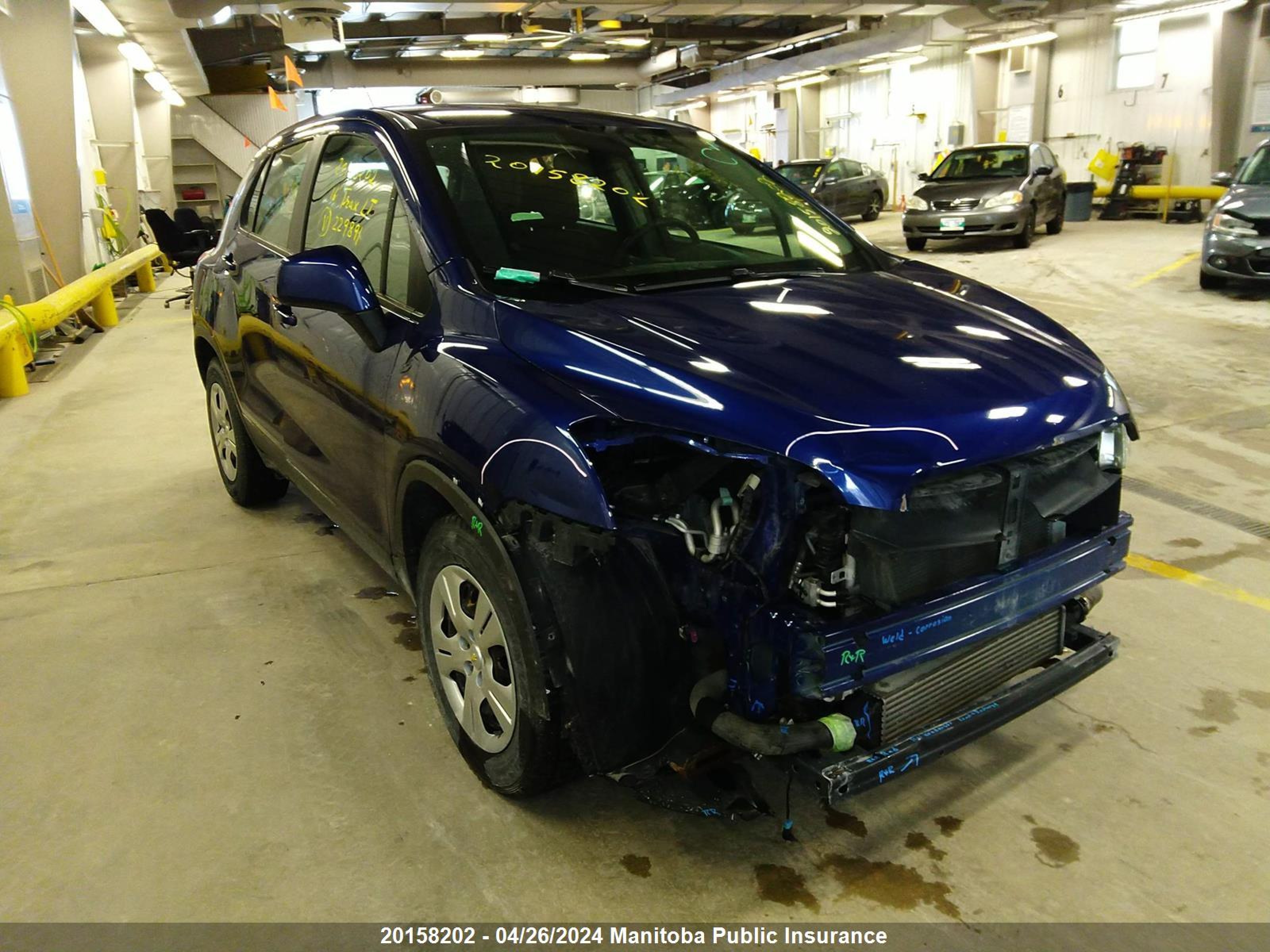 CHEVROLET TRAX 2016 3gncjksb8gl229891