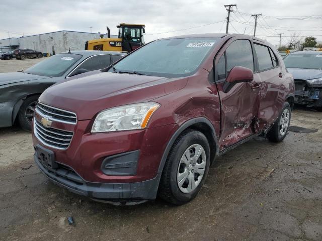 CHEVROLET TRAX 2016 3gncjksb8gl241801