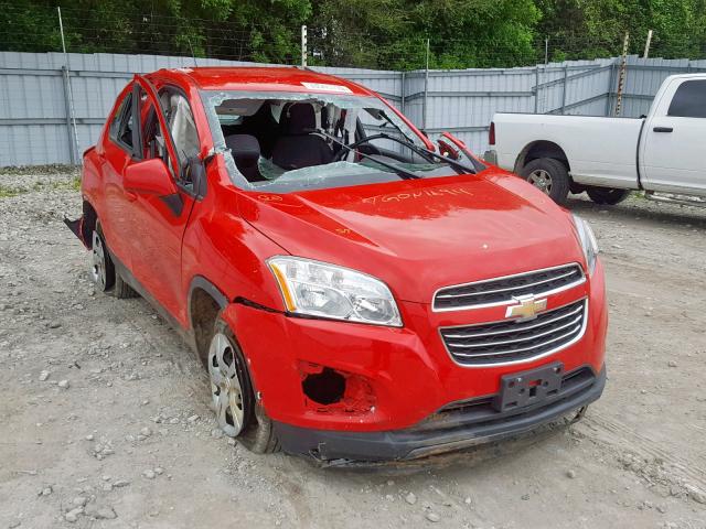 CHEVROLET TRAX LS 2016 3gncjksb8gl248800