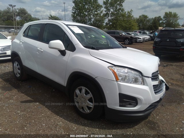 CHEVROLET TRAX 2016 3gncjksb8gl253690