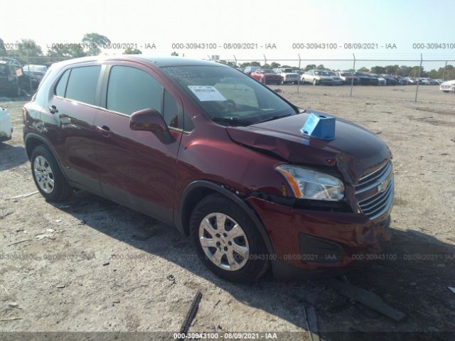 CHEVROLET TRAX 2016 3gncjksb8gl277522