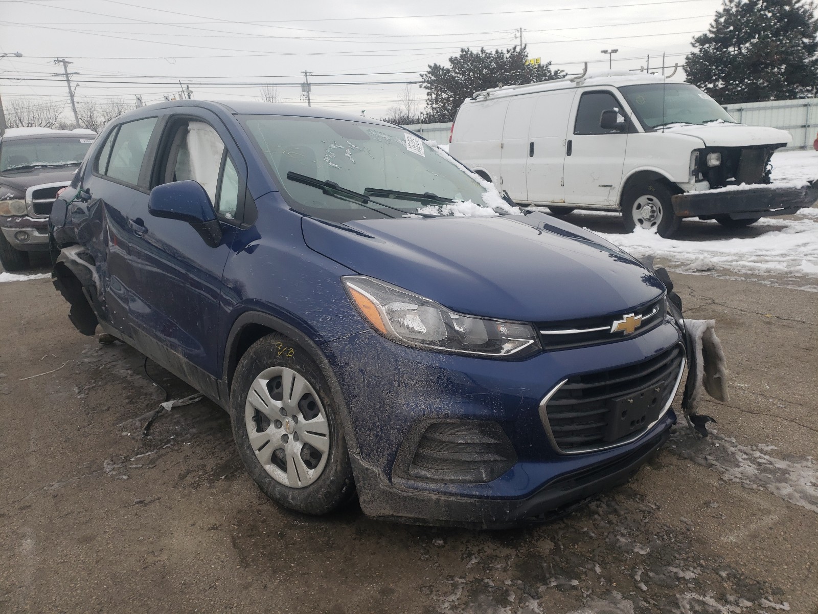 CHEVROLET TRAX LS 2017 3gncjksb8hl135219