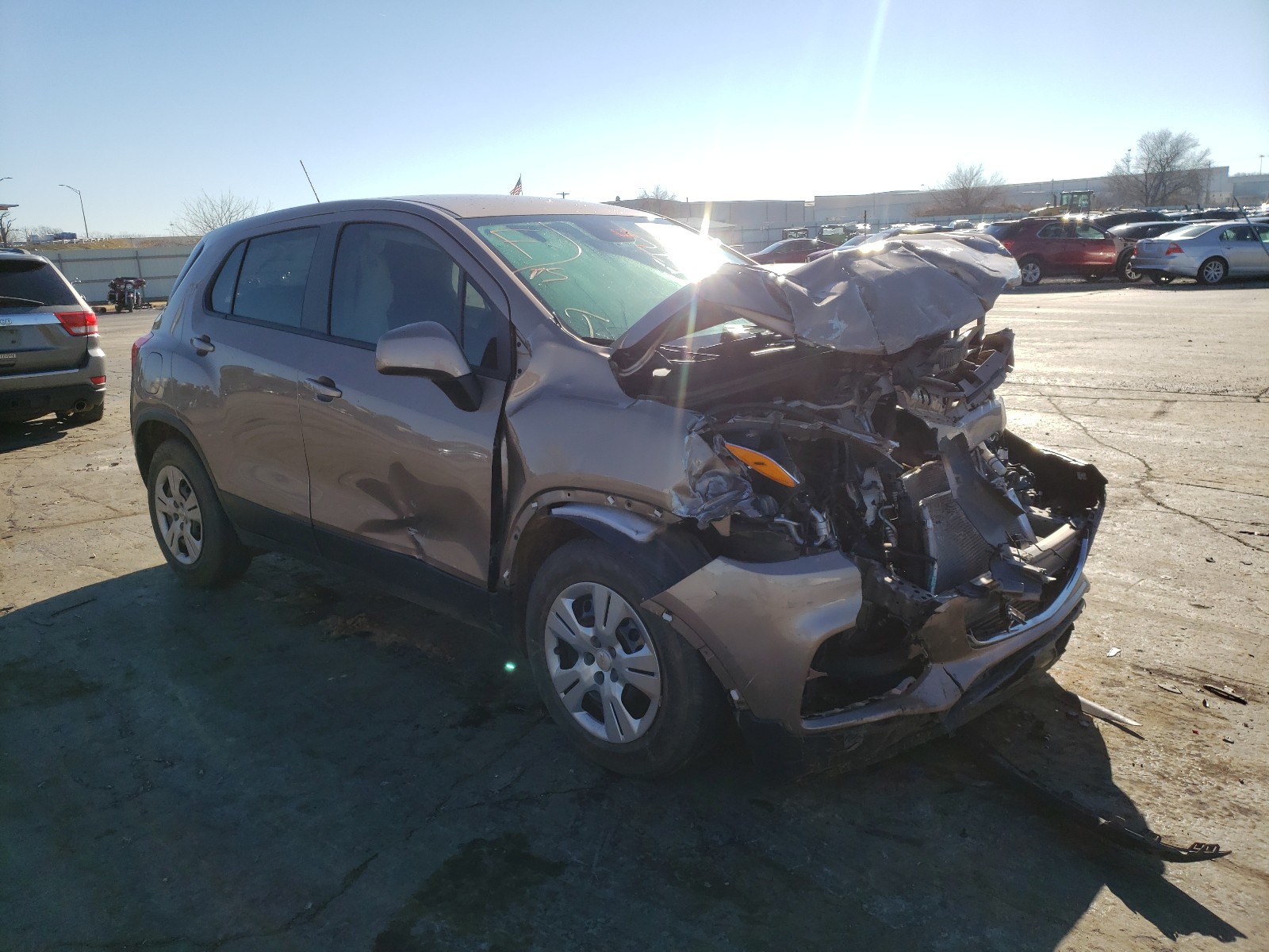 CHEVROLET TRAX LS 2018 3gncjksb8jl316875