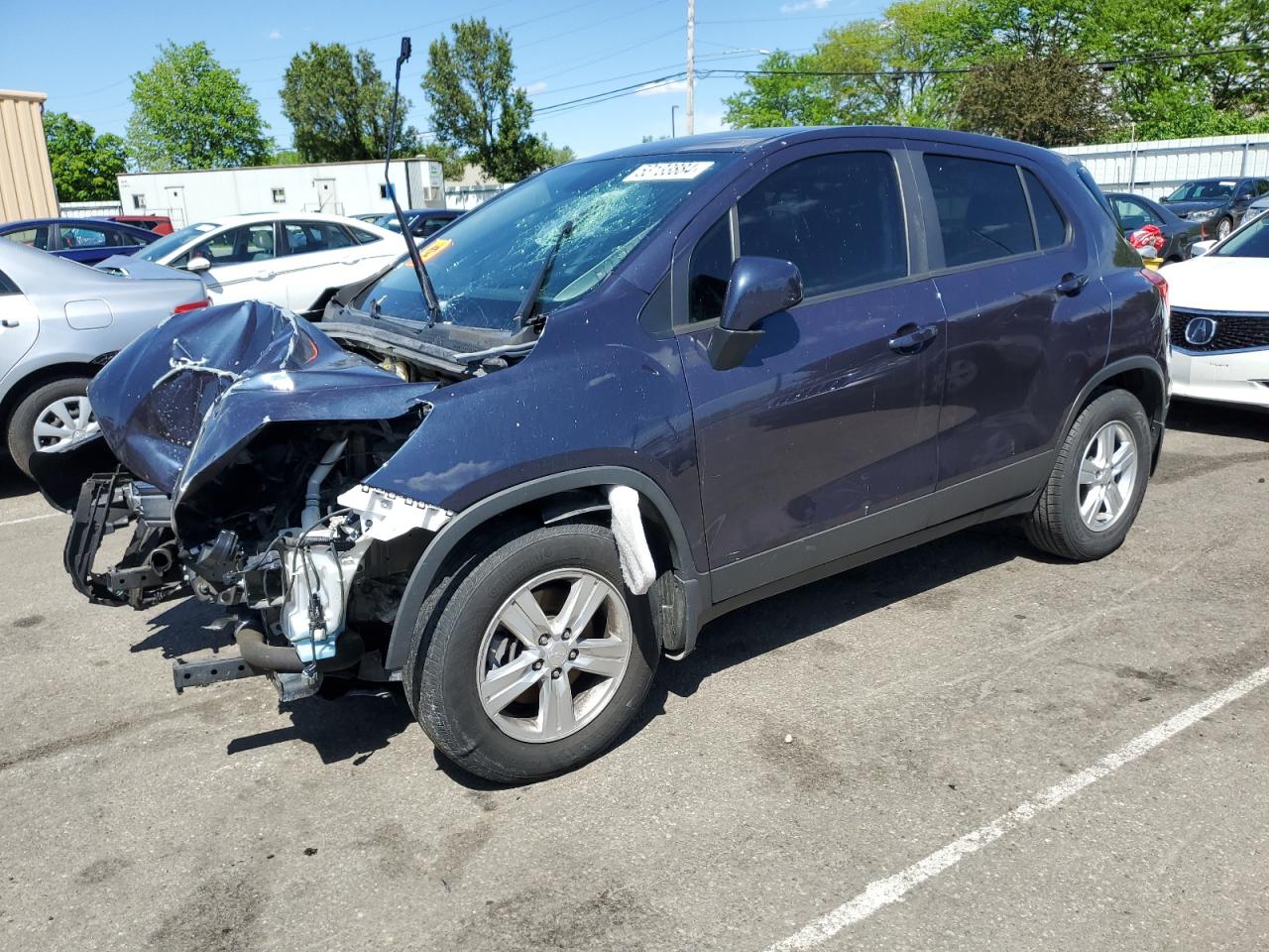 CHEVROLET TRAX 2019 3gncjksb8kl301827