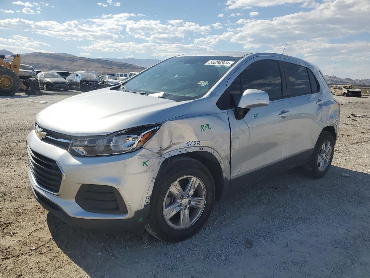 CHEVROLET TRAX 2020 3gncjksb8ll342654