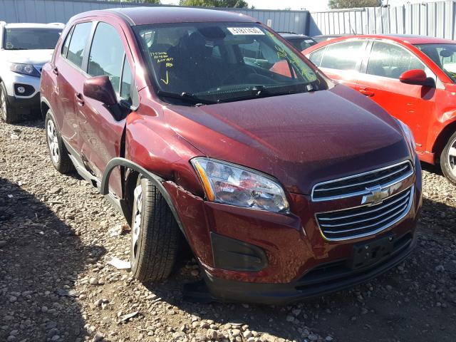 CHEVROLET TRAX LS 2016 3gncjksb9gl152982