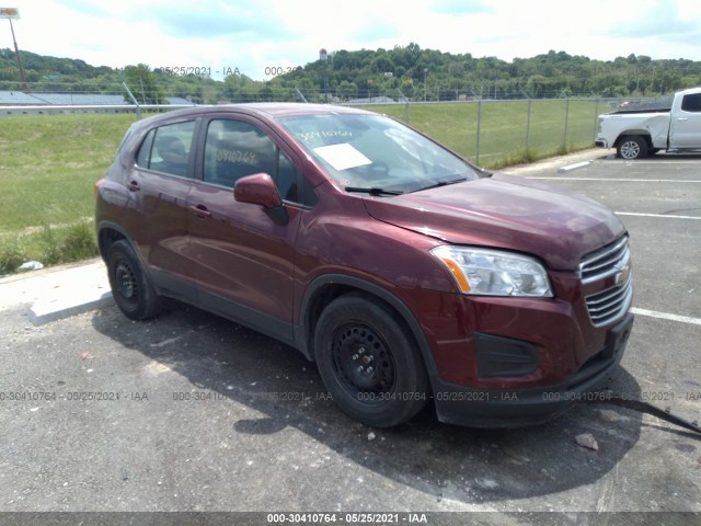 CHEVROLET TRAX 2016 3gncjksb9gl240835