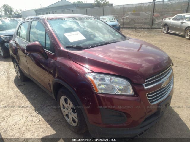 CHEVROLET TRAX 2016 3gncjksb9gl261104