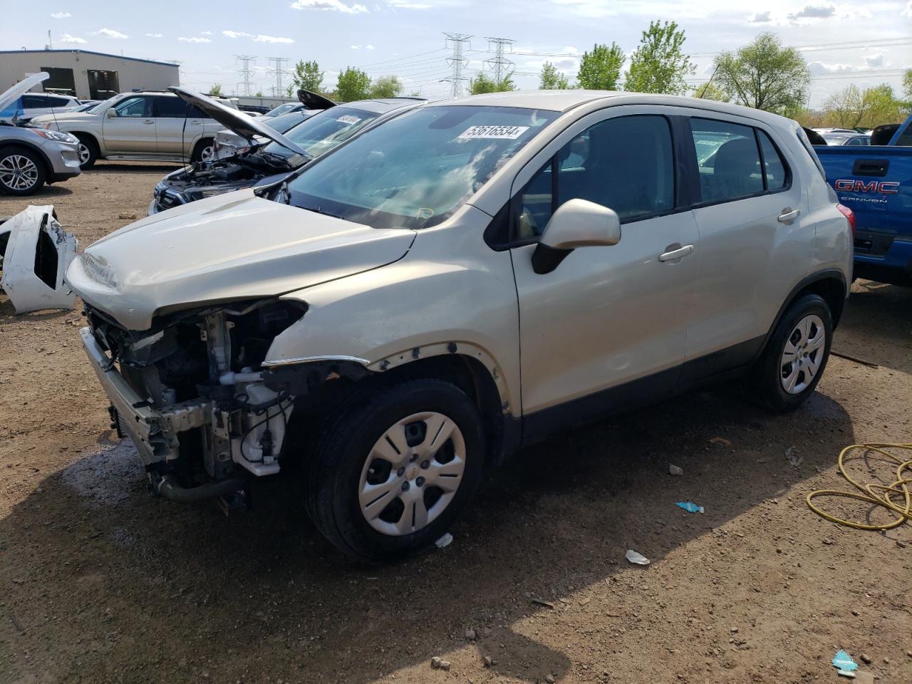 CHEVROLET TRAX 2016 3gncjksb9gl275066