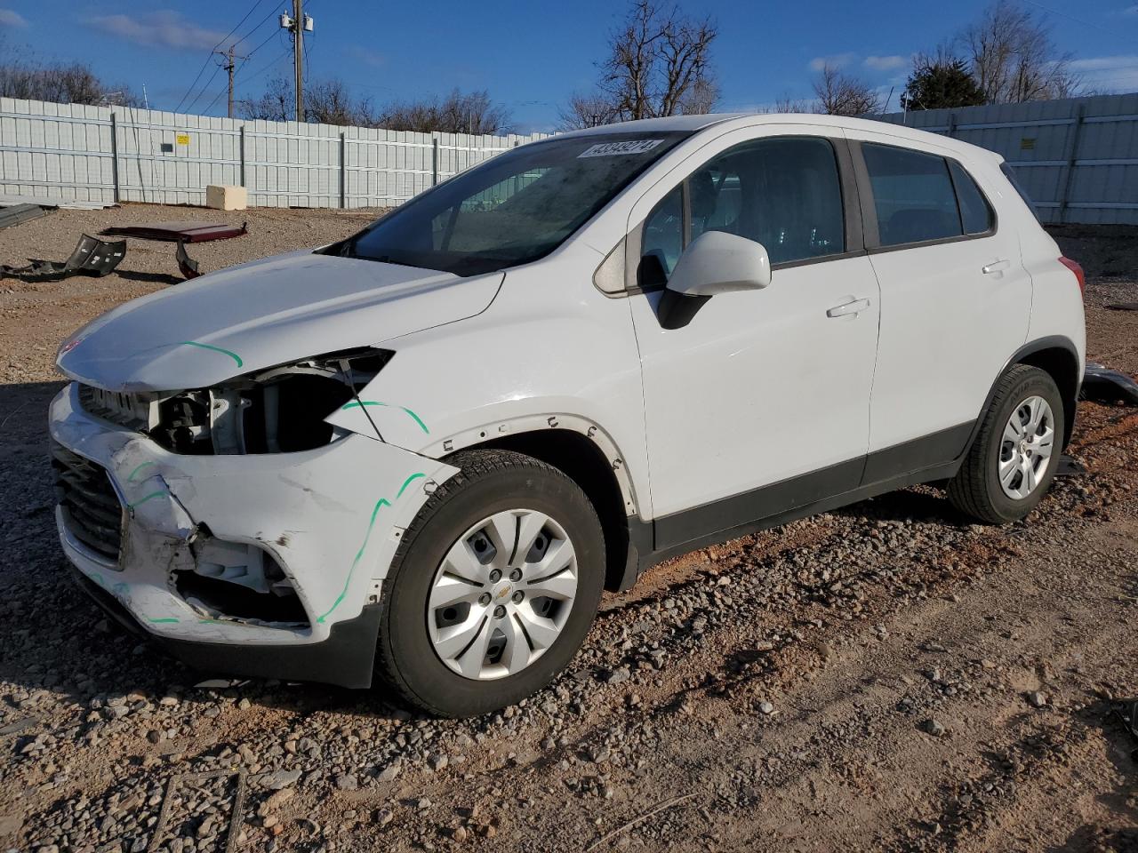 CHEVROLET TRAX 2017 3gncjksb9hl270273