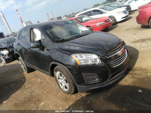 CHEVROLET TRAX 2015 3gncjksbxfl227185