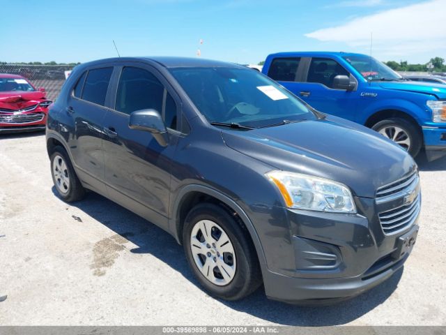 CHEVROLET TRAX 2016 3gncjksbxgl215054