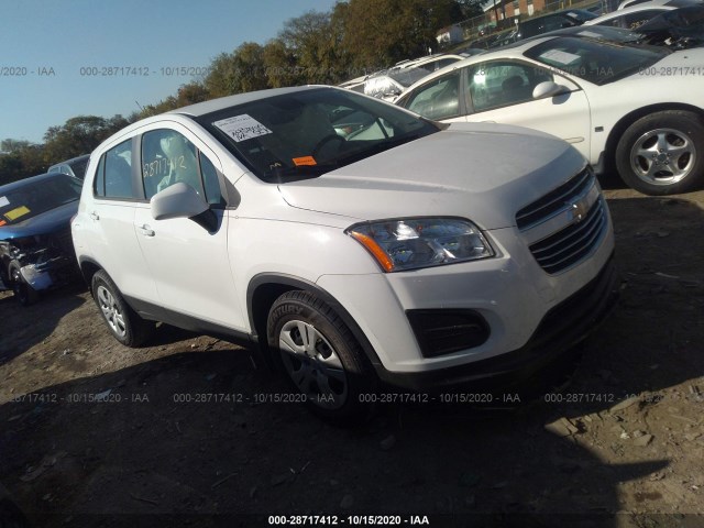 CHEVROLET TRAX 2016 3gncjksbxgl265081