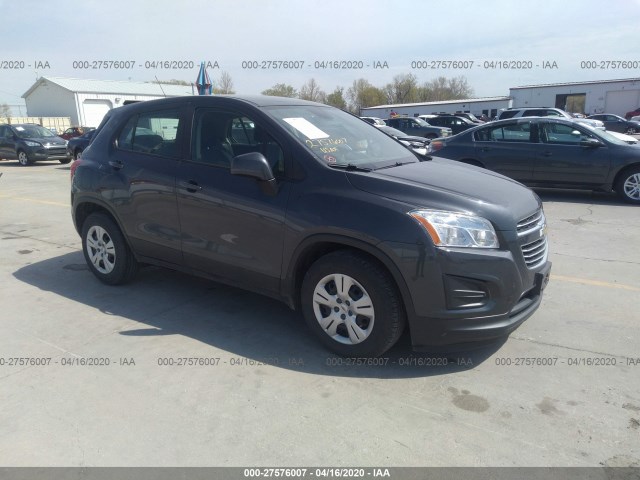 CHEVROLET TRAX 2016 3gncjksbxgl269583