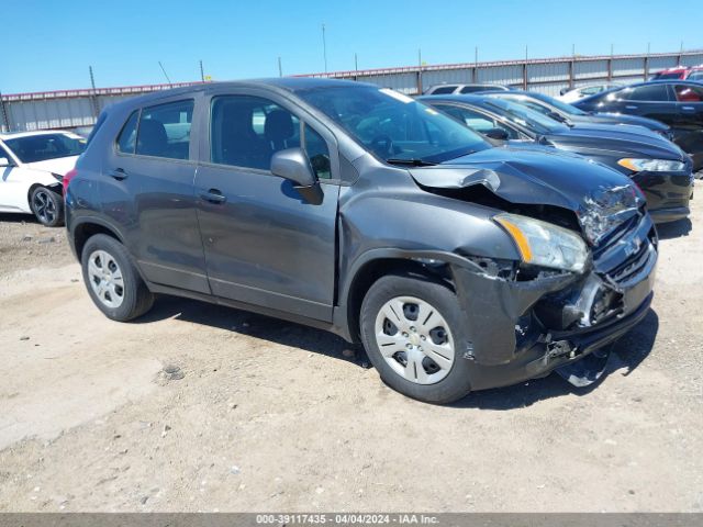 CHEVROLET TRAX 2016 3gncjksbxgl277814