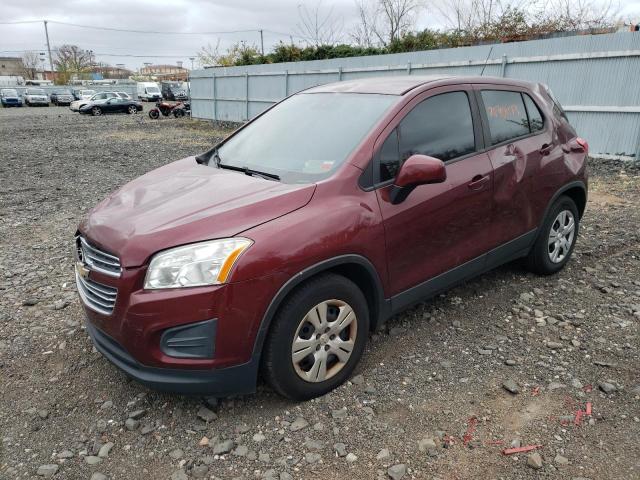 CHEVROLET TRAX 2016 3gncjksbxgl280356