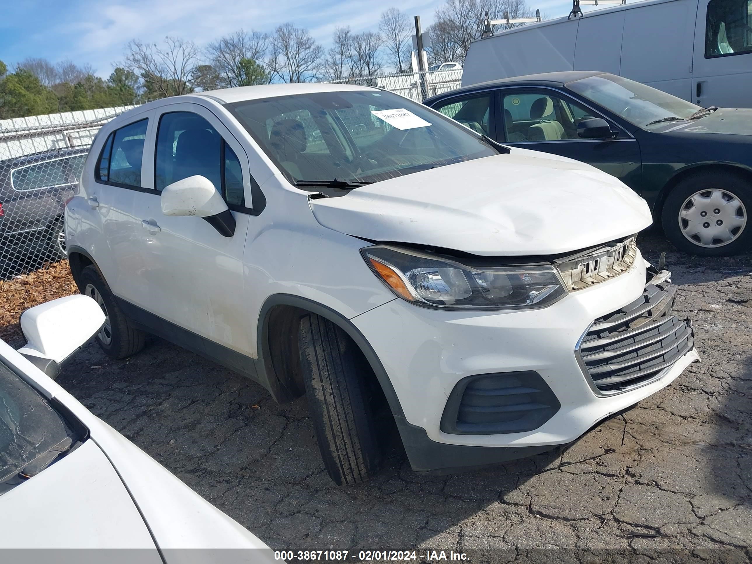 CHEVROLET TRAX 2017 3gncjksbxhl159568