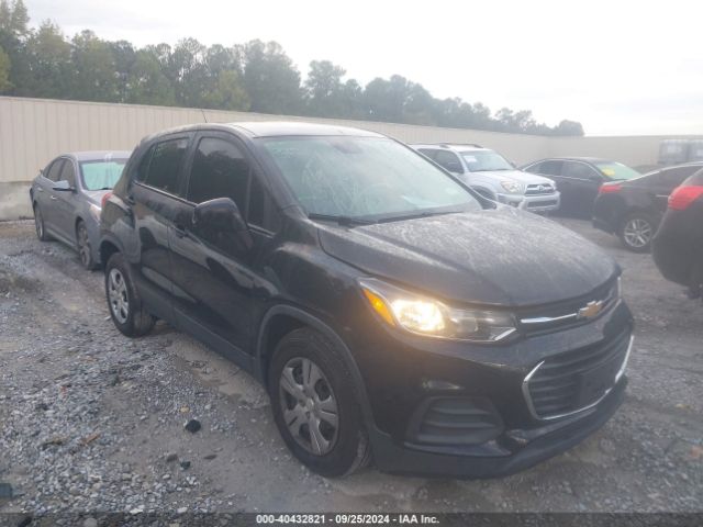 CHEVROLET TRAX 2017 3gncjksbxhl253305