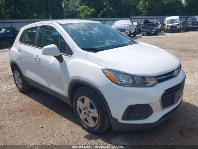 CHEVROLET TRAX 2017 3gncjksbxhl265437