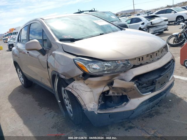 CHEVROLET TRAX 2018 3gncjksbxjl286360