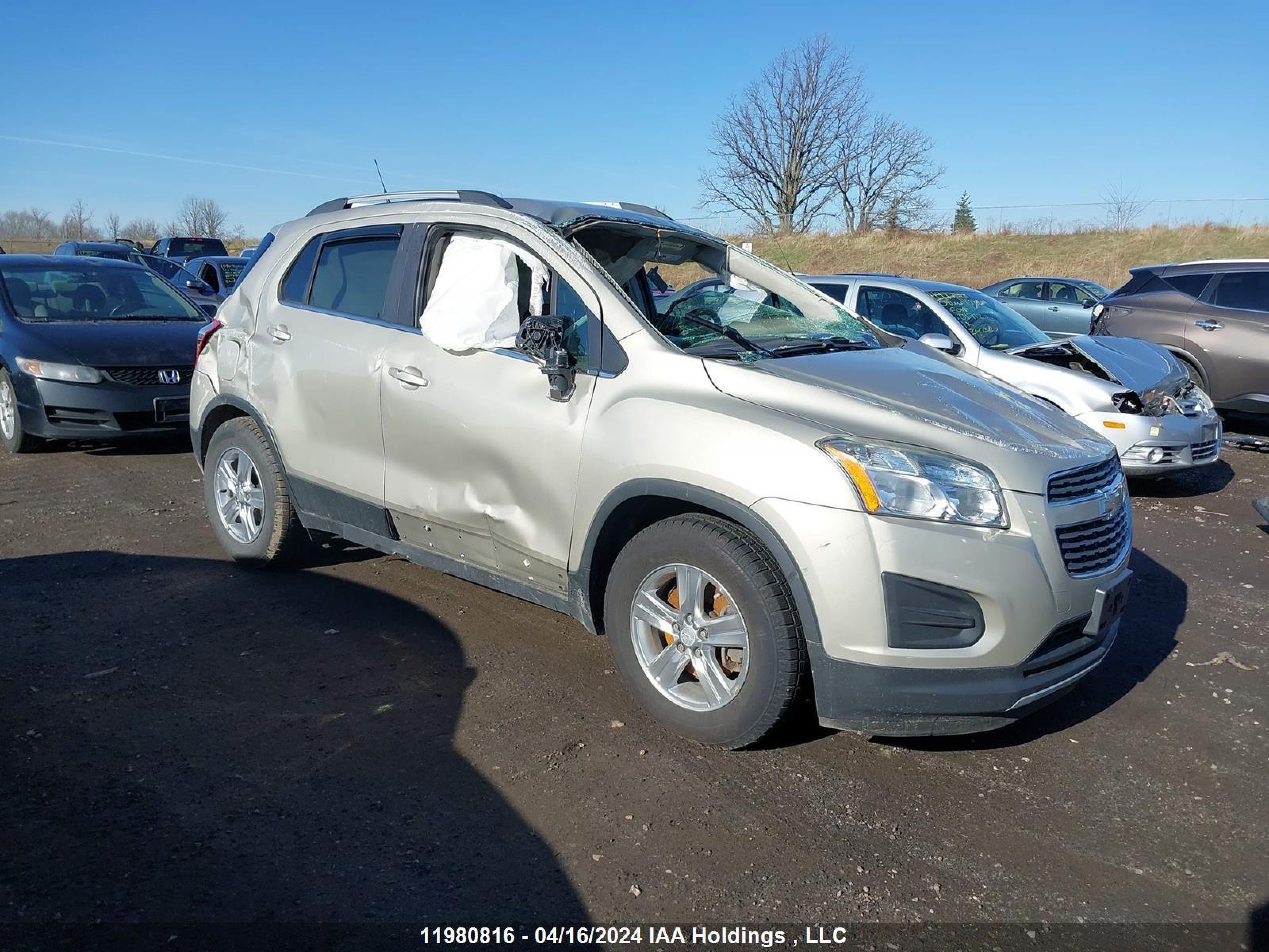 CHEVROLET TRAX 2014 3gncjleb0el181060